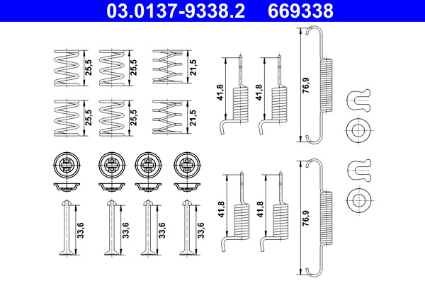 FERODO FSB4062 Parking Brake Brake Shoe Set