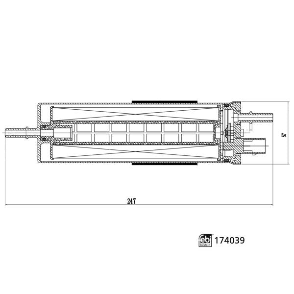 FEBI BILSTEIN FE174039 Fuel Filter