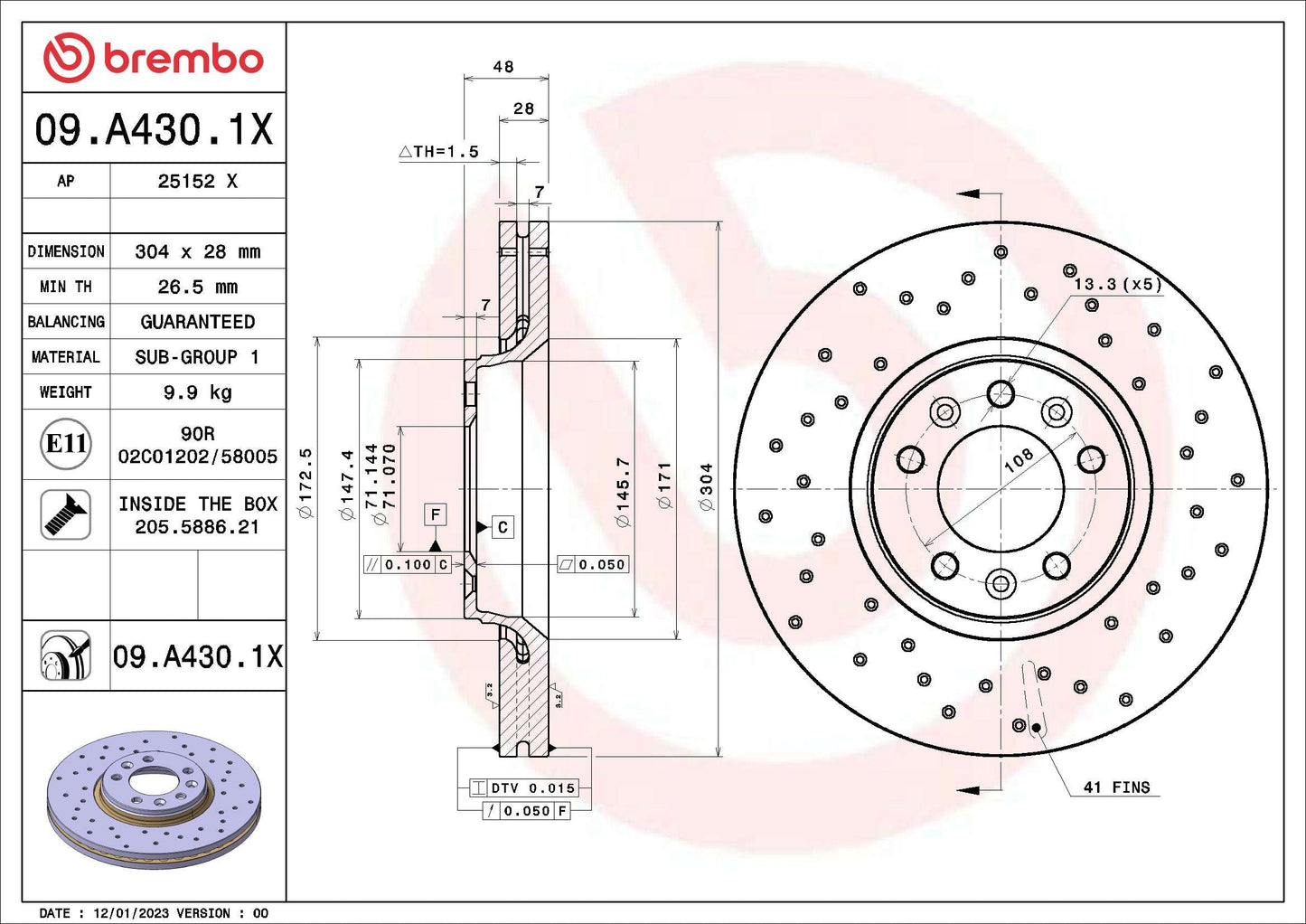 BBP 15636BBP Disc Brake Caliper Repair Kit