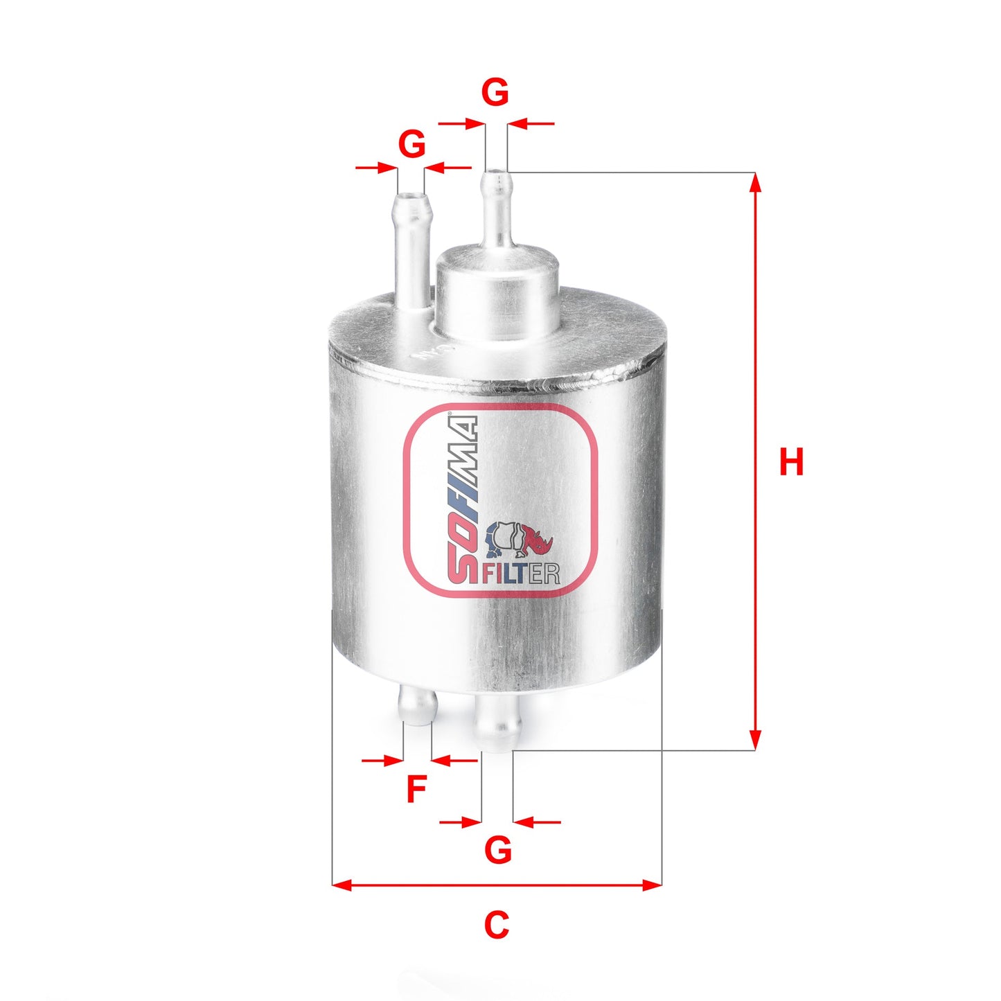 SOFIMA S1834B Fuel Filter
