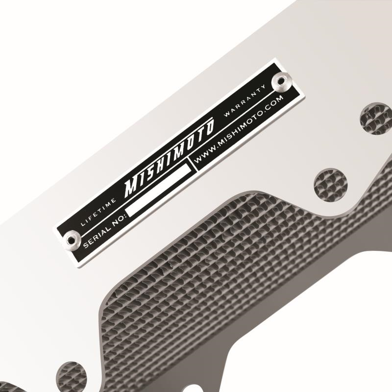 Mishimoto MMDB-CRF450-02LX Braced Aluminum Dirt Bike Radiator, Left, for Honda CRF450R 2002-2004