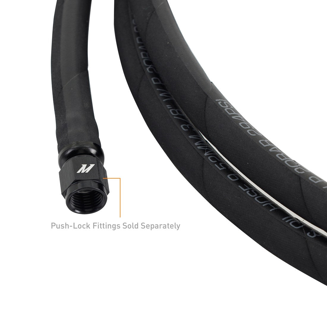 Mishimoto MMHOSE-PL-06 Push Lock Hose, -6AN