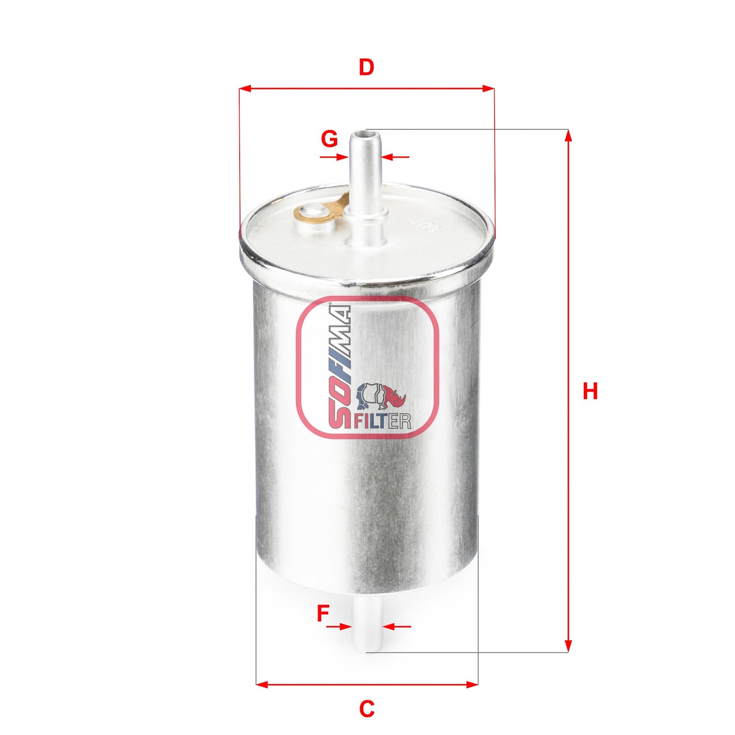 SOFIMA S1835B Fuel Filter
