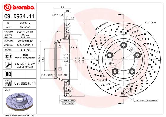 4 RIDE AB18-3276 Disc Brake Caliper Repair Kit