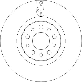 TRW MOTO DF6933 Brake Disc