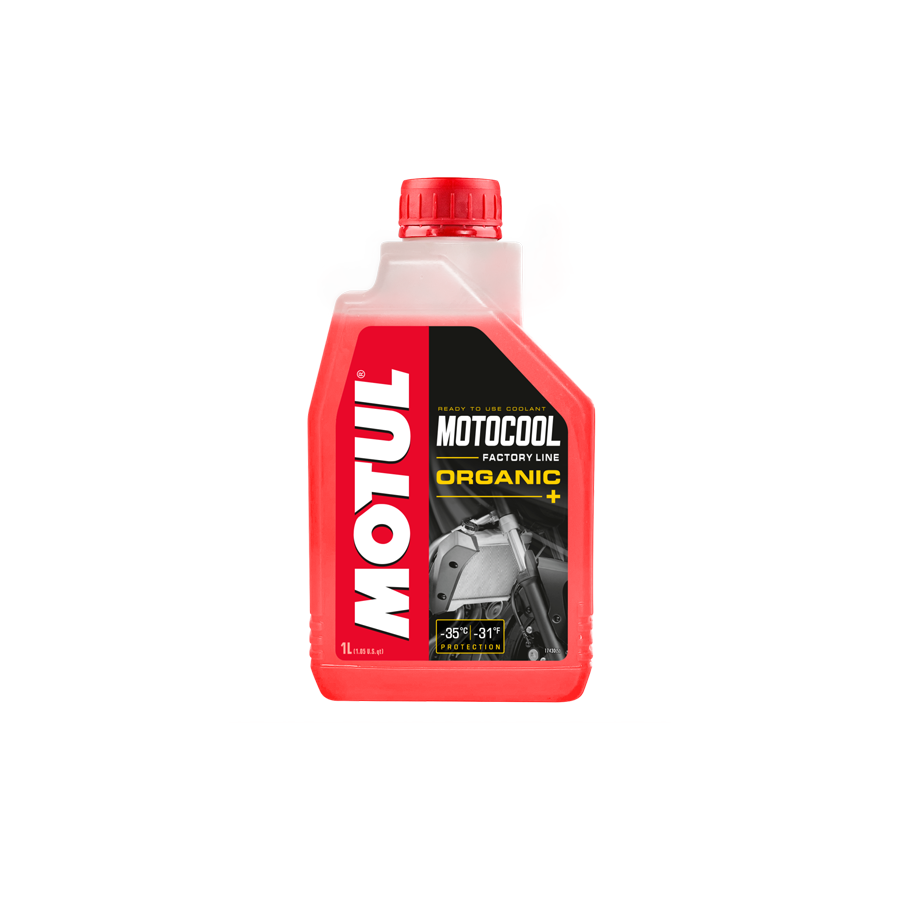 Motul Motocool Factory Line Organic Racing Motorcycle Antifreeze Coolant - Ready To Use 1l | Engine Oil | ML Car Parts UK | ML Performance