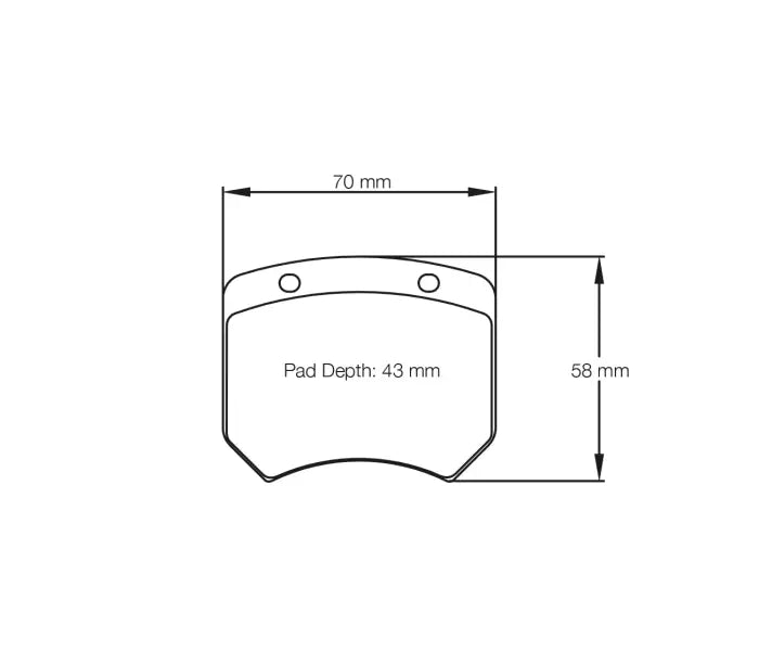 Pagid S1363L02B01 Brake Pad S1363 RSL 2 (bedded)