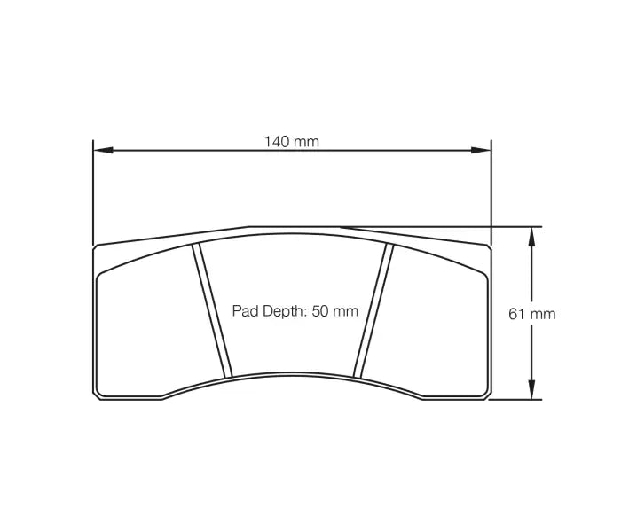Pagid S1616T5EB01 Brake Pad S1616 RST 5E (bedded)