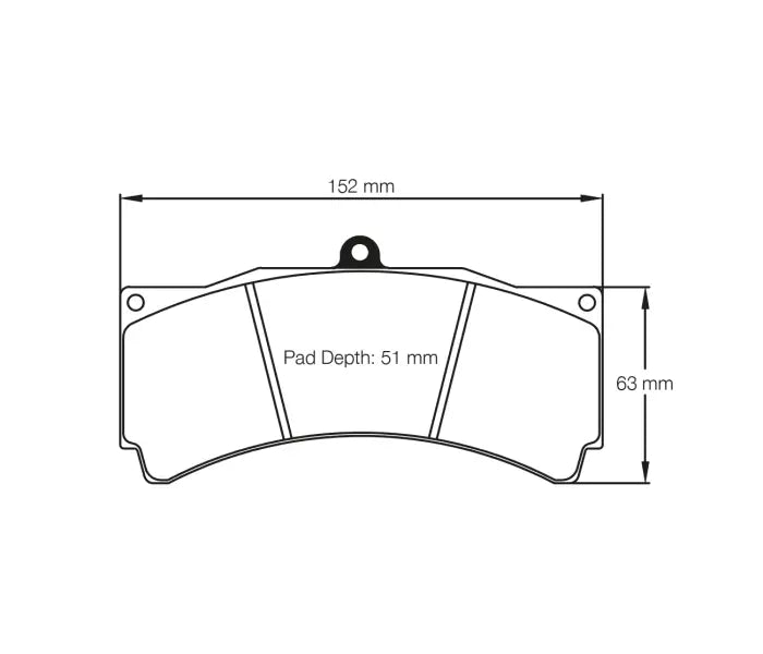 Pagid S1903T03B01 Brake Pad S1903 RST 3 (bedded)