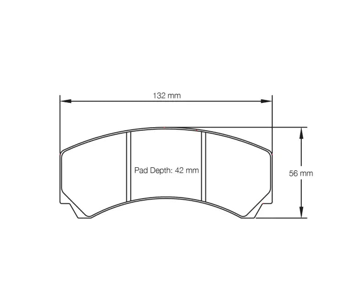 Pagid S2126T5EB01 Brake Pad S2126 RST 5E (bedded)