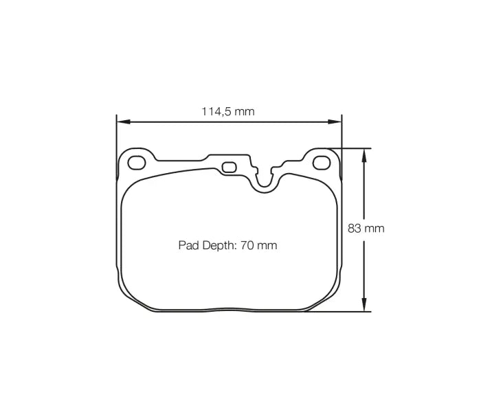 Pagid S4931R29B01 Brake Pad S4931 RSL 29 (bedded)