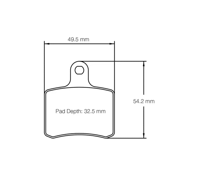 Pagid S5103K01001 Brake Pad S5103 K 1