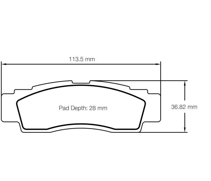 Pagid S6003UT1001 Brake Pad S6003 UT 1