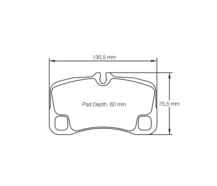 Pagid S8008R29B01 Brake Pad S8008 RSL 29 (bedded)