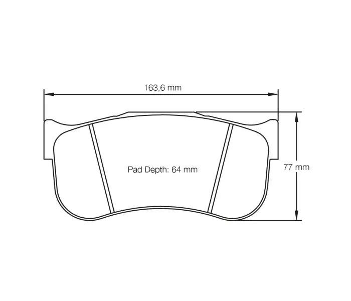 Pagid S8100L1EB01 Brake Pad S8100 RSL 1E (bedded)