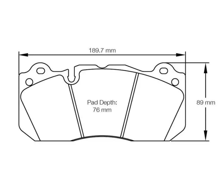 Pagid S8239T03001 Brake Pad S8239 RST 3