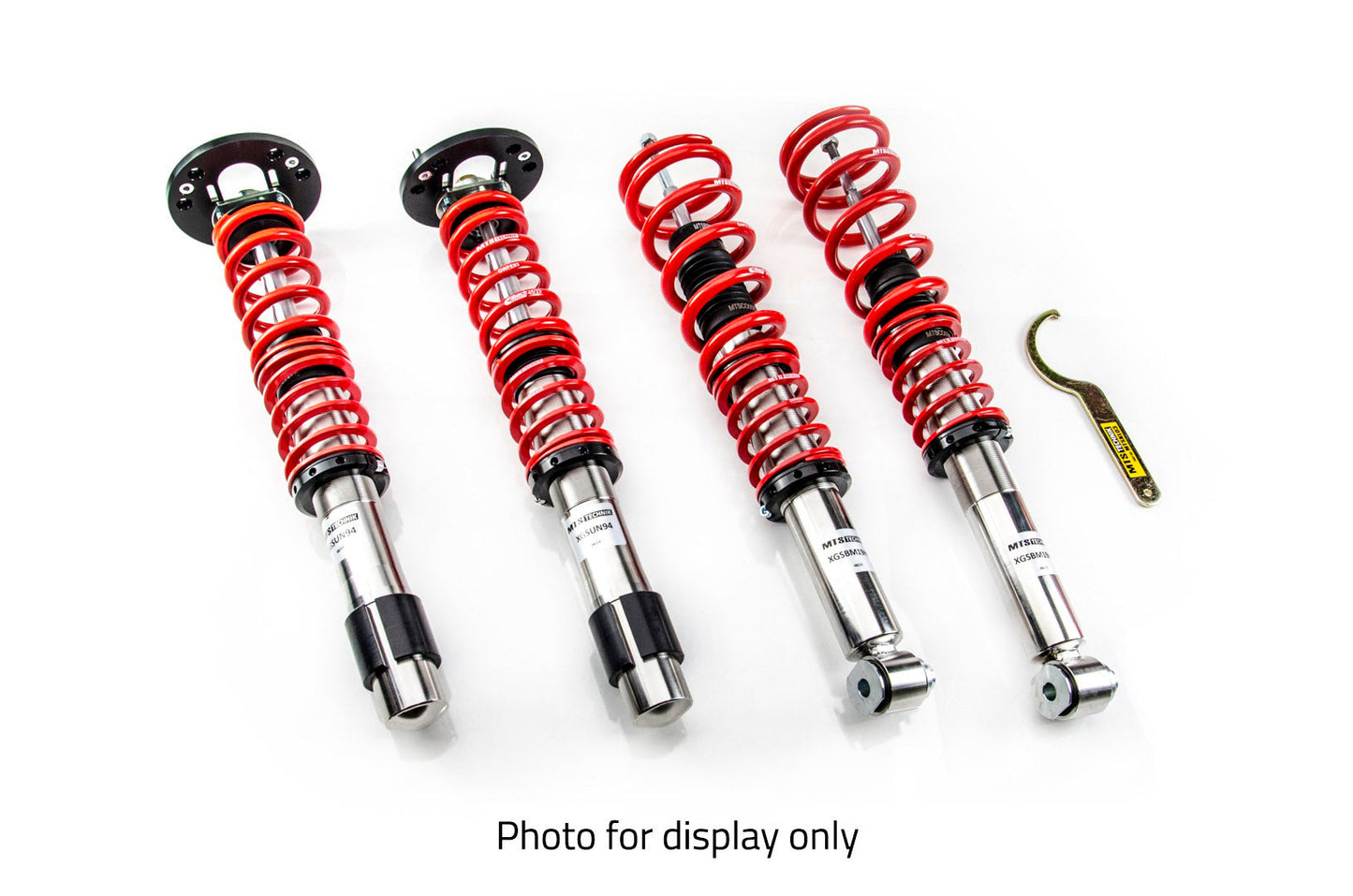 MTS Technik XMTSGWVW99 STREET COILOVER KIT W/ CAMBER ADJUST TOP MOUNTS (INOX) FOR AUDI A3 LIMOUSINE (8Y)