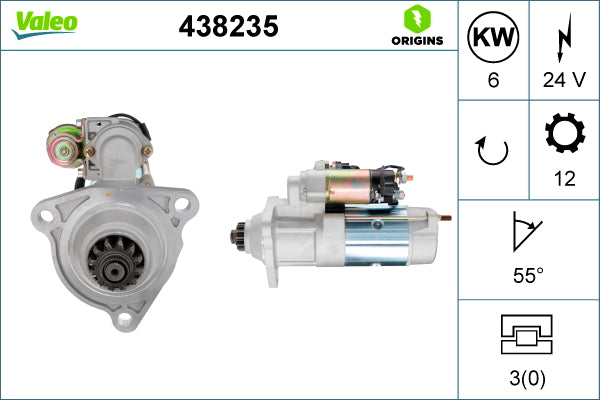 VALEO VAL438235 Starter