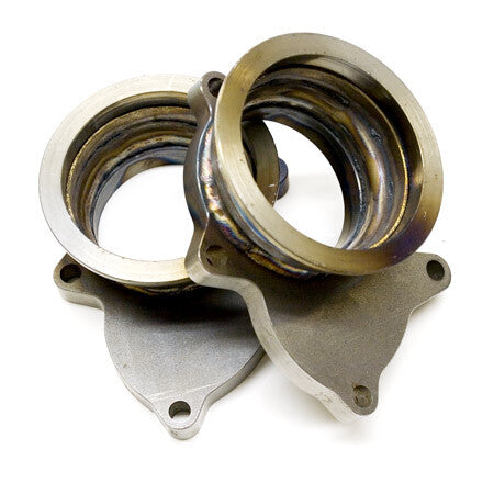 Turbozentrum 350199 Stainless Steel Downpipe Adapter T3 Turbo 5 Bolt (Ford Style) V Band 3" / 76mm