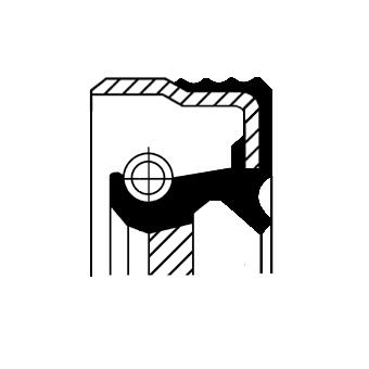CORTECO CO01016760B Crankshaft Shaft Seal