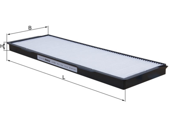 Mahle LA502 - Filter, cabin air