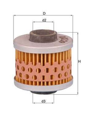 Mahle OX129 - Oil Filter