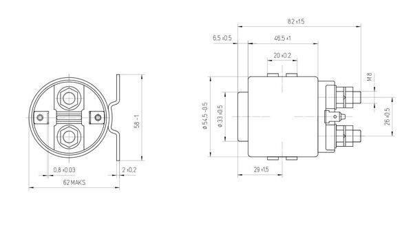 Mahle MX25 - Switch