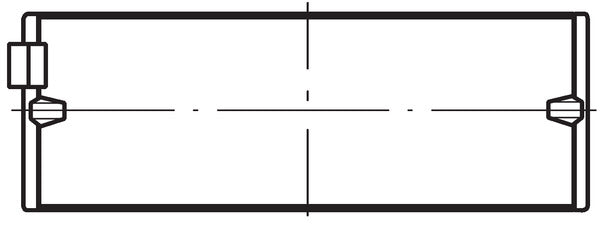 Mahle 007HL20334200 - Crankshaft Bearing