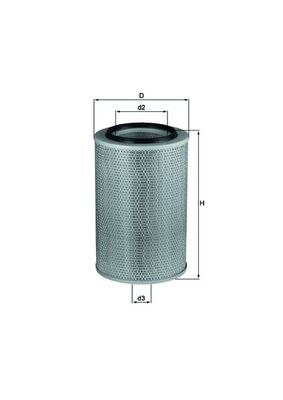 Mahle LX345 - Air Filter