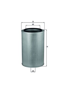 Mahle LX436 - Air Filter