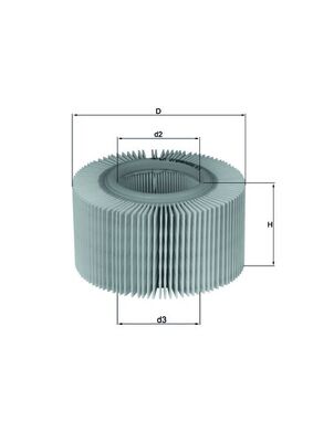 Mahle LX578 - Air Filter