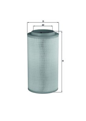 Mahle LX1734 - Air Filter