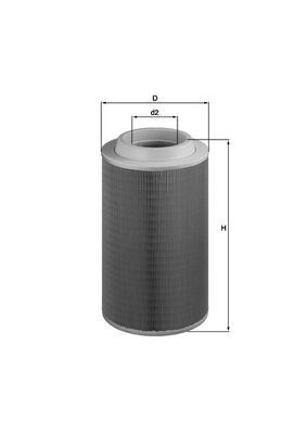 Mahle LX1801 - Air Filter