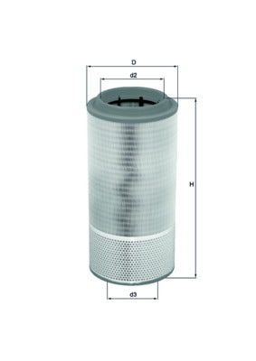 Mahle LX2109 - Air Filter