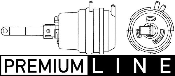 Mahle AA4000P - Actuator, blending flap