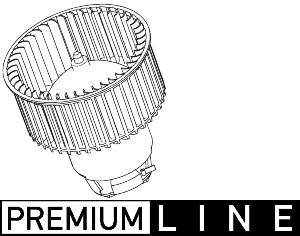 Mahle AB118000P - Interior Blower