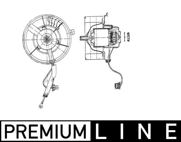 Mahle AB37000P - Interior Blower