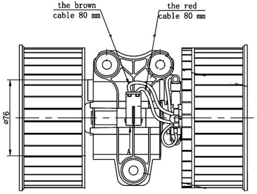 Mahle AB81000S - Interior Blower