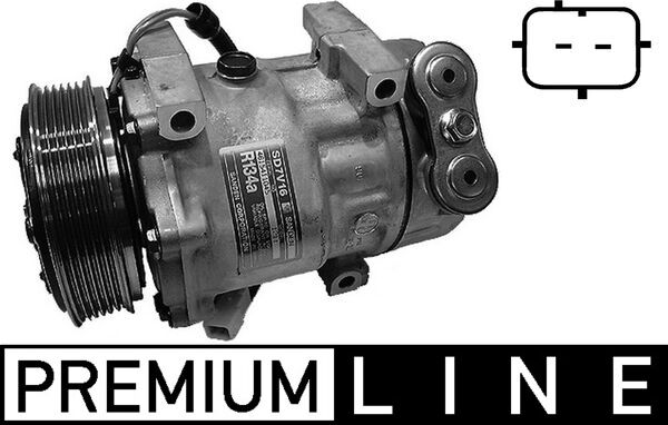 Mahle ACP1024000P - Compressor, air conditioning