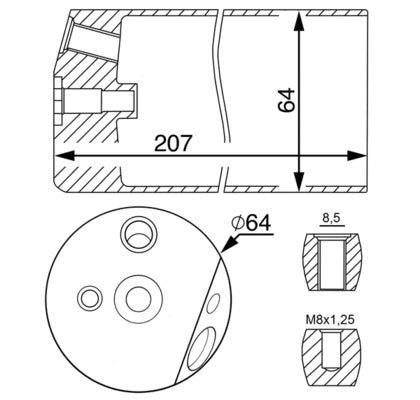 Mahle AD14000S - Dryer, air conditioning
