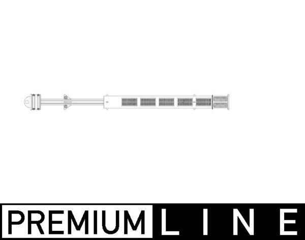 Mahle AD222000P - Dryer, air conditioning