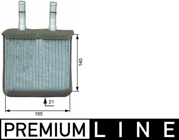 Mahle AH171000P - Heat Exchanger, interior heating