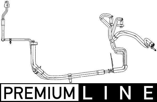 Mahle AP113000P - High-/Low Pressure Line, air conditioning
