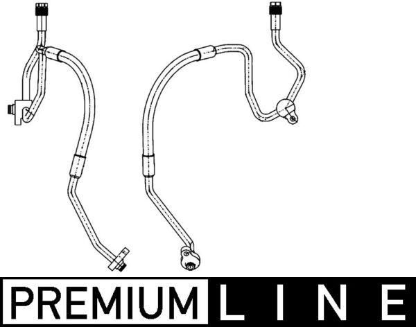 Mahle AP120000P - High Pressure Line, air conditioning