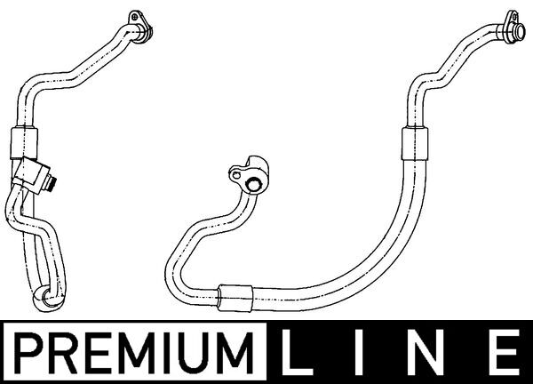 Mahle AP129000P - Low Pressure Line, air conditioning