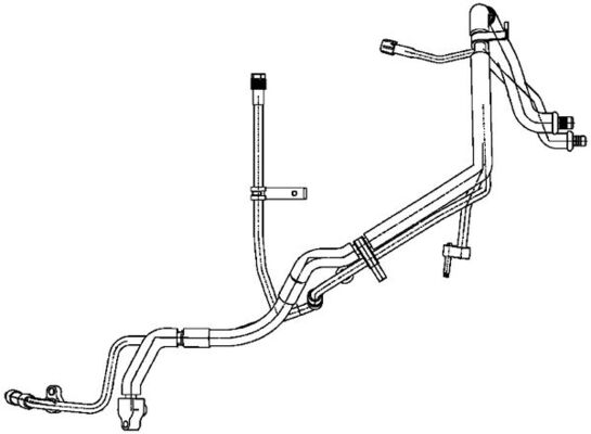 Mahle AP135000P - High-/Low Pressure Line, air conditioning