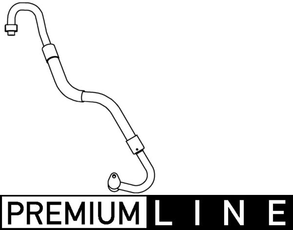 Mahle AP89000P - High-/Low Pressure Line, air conditioning