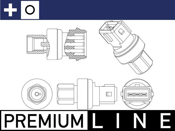 Mahle ASE14000P - Pressure Switch, air conditioning