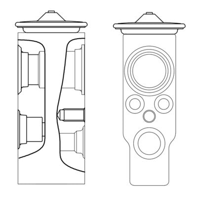 Mahle AVE7000S - Expansion Valve, air conditioning
