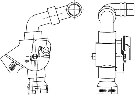 Mahle AVS5000P - Solenoid Valve, air conditioning